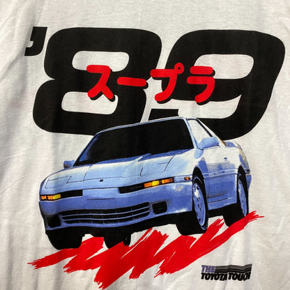 Toyota Supra Turbo 89 Double Sided T-Shirt 2XL