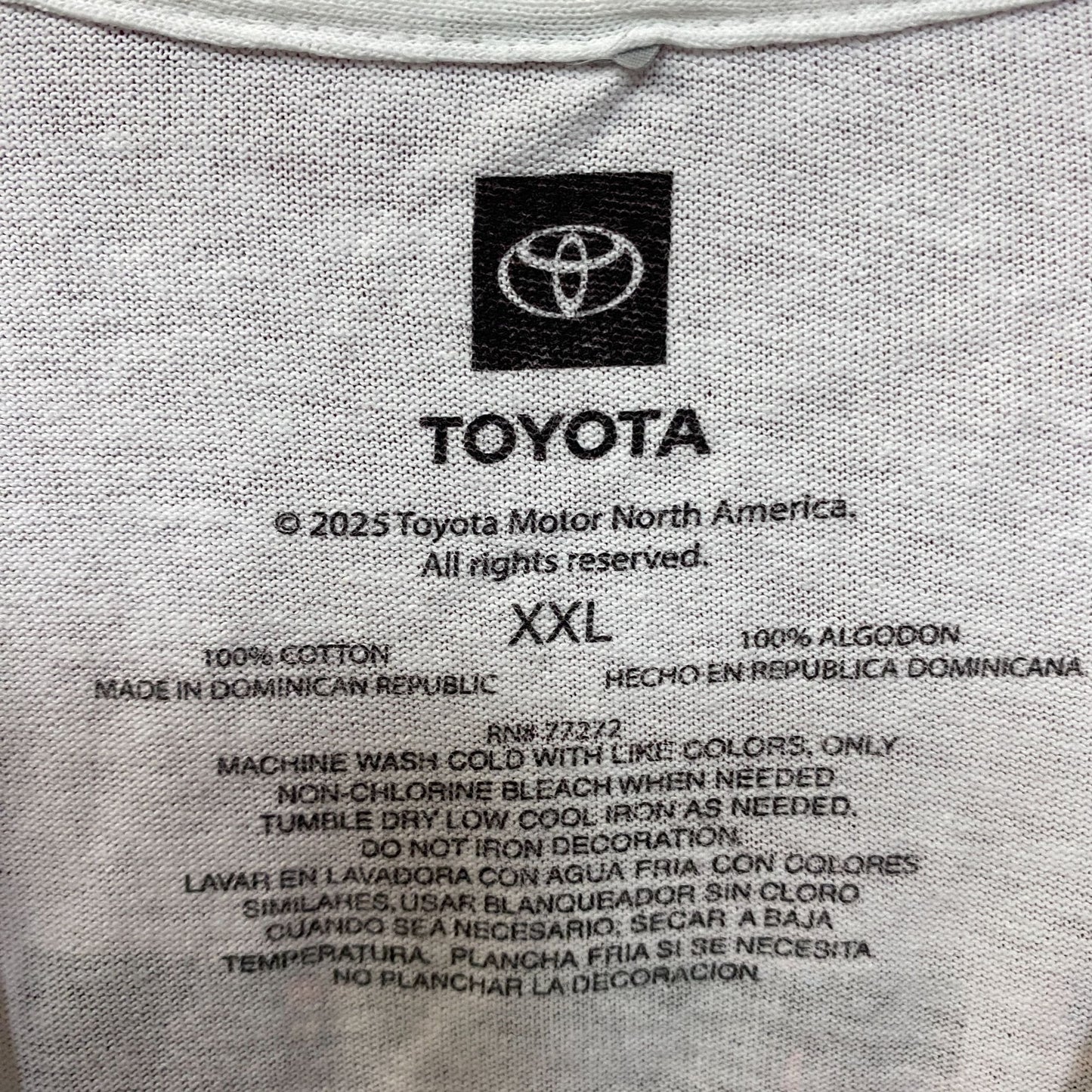 Toyota Supra Turbo 89 Double Sided T-Shirt 2XL