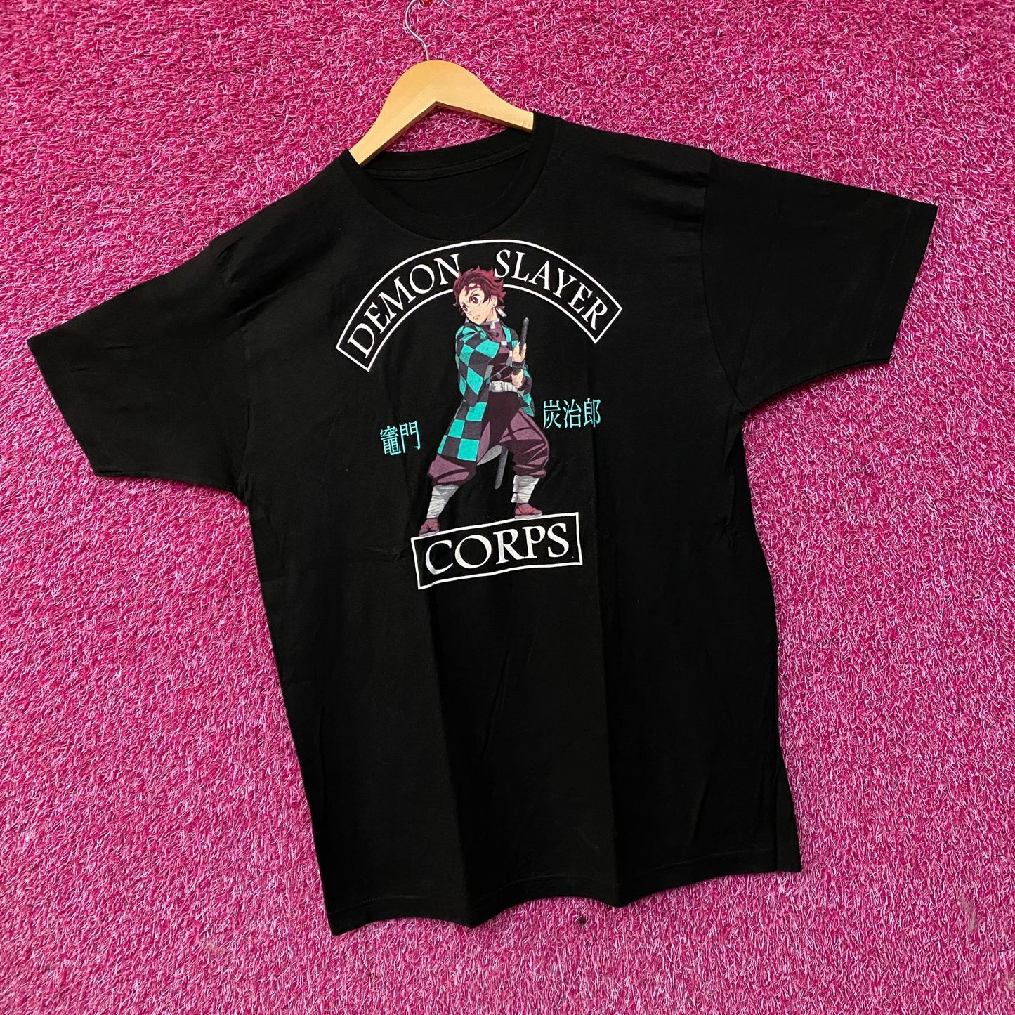 Demon Slayer Corpse Tanjiro Kamado Anime T-Shirt Large