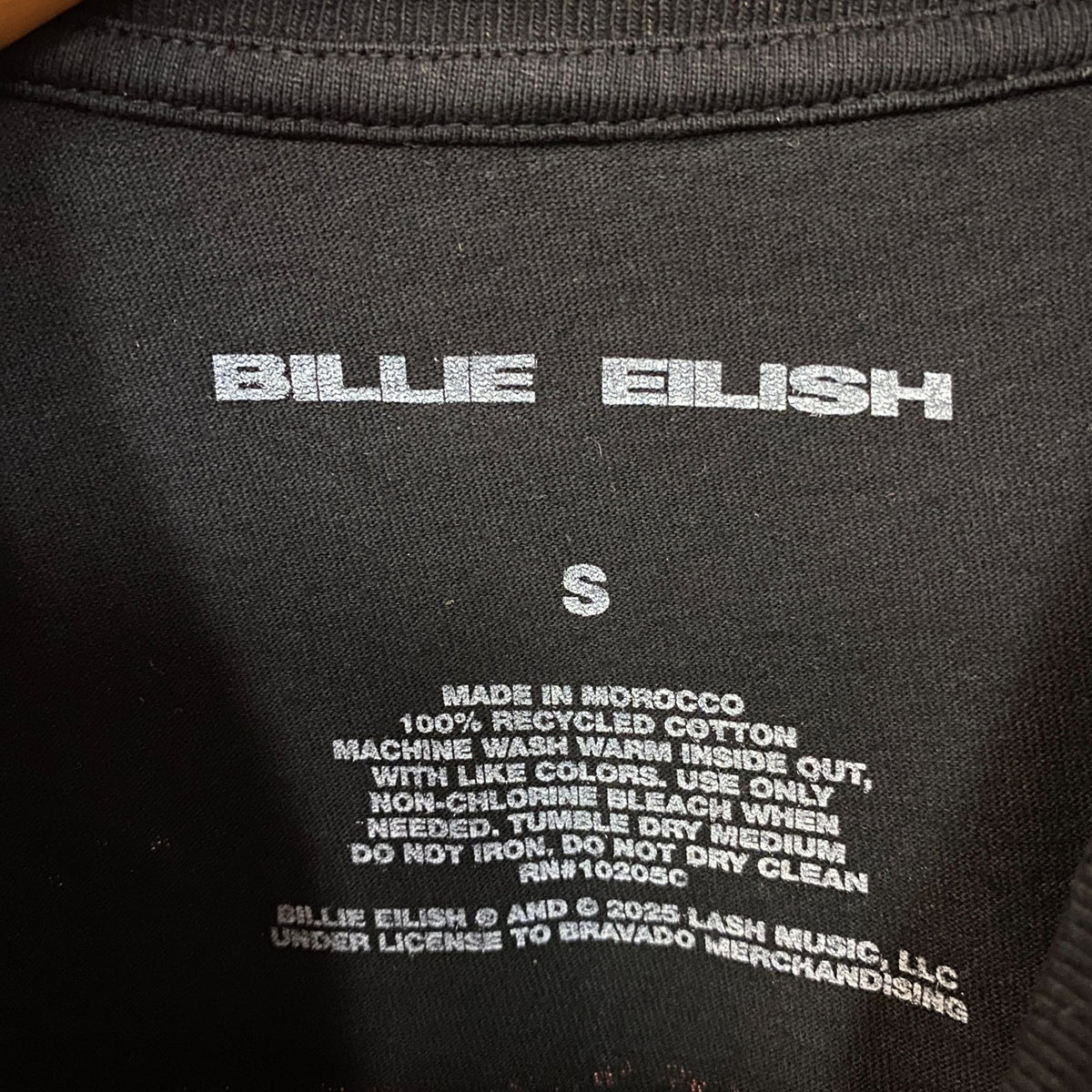 Billie Eilish Hit Me Hard and Soft The Tour Graphic T-shirt Small