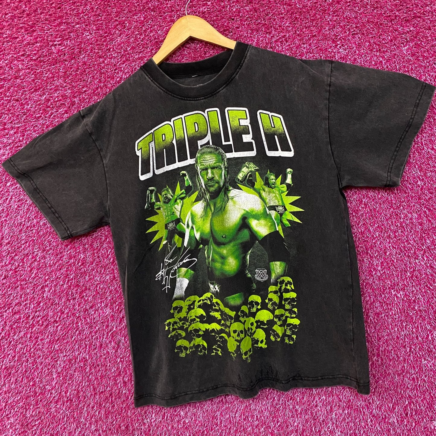 WWE Triple H King Of Kings Wrestling T-Shirt Medium