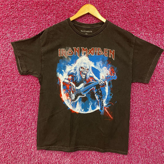 Iron Maiden Fear Of The Dark Album Cover Eddie T-Shirt Medium