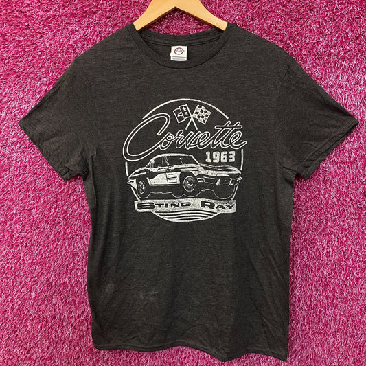 Corvette 1963 Sting Ray Women's Retro Graphic T-Shirt Medium