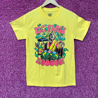 WWE Ric Flair The Nature Boy Woo Graphic Design T Shirt Small