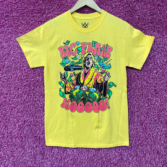 WWE Ric Flair The Nature Boy Woo Graphic Design T Shirt Small