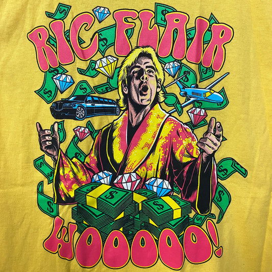 WWE Ric Flair The Nature Boy Woo Graphic Design T Shirt Small