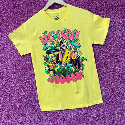 WWE Ric Flair The Nature Boy Woo Graphic Design T Shirt Small