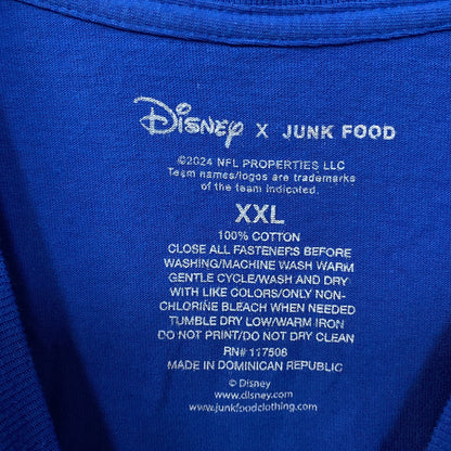 Disney x Junk Food NFL Denver Broncos Mickey Mouse Kick Back T-Shirt 2XL