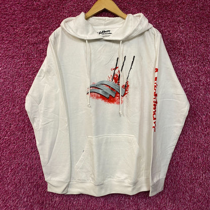 A Nightmare On Elm Street Freddy Krueger Book Cover Horror Hoodie Medium