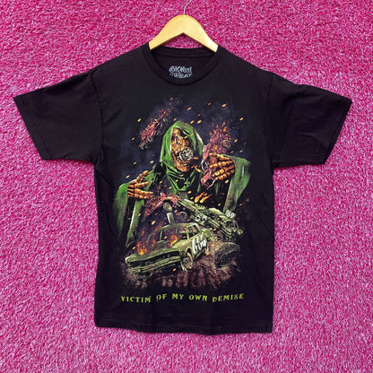 Victim Of My Own Demise by Global Threat T-Shirt Medium