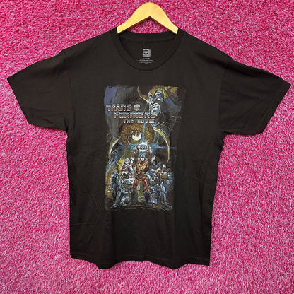 Transformers the Movie Classic Promo Film Poster Tee L