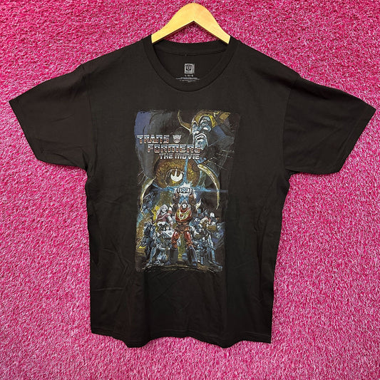 Transformers the Movie Classic Promo Film Poster Tee L