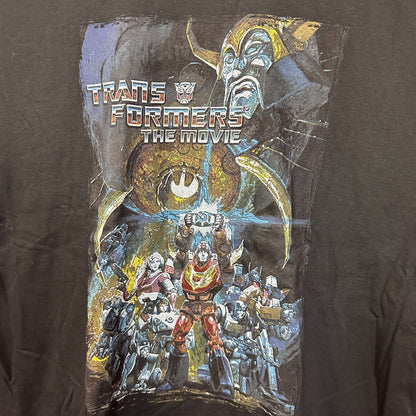 Transformers the Movie Classic Promo Film Poster Tee L