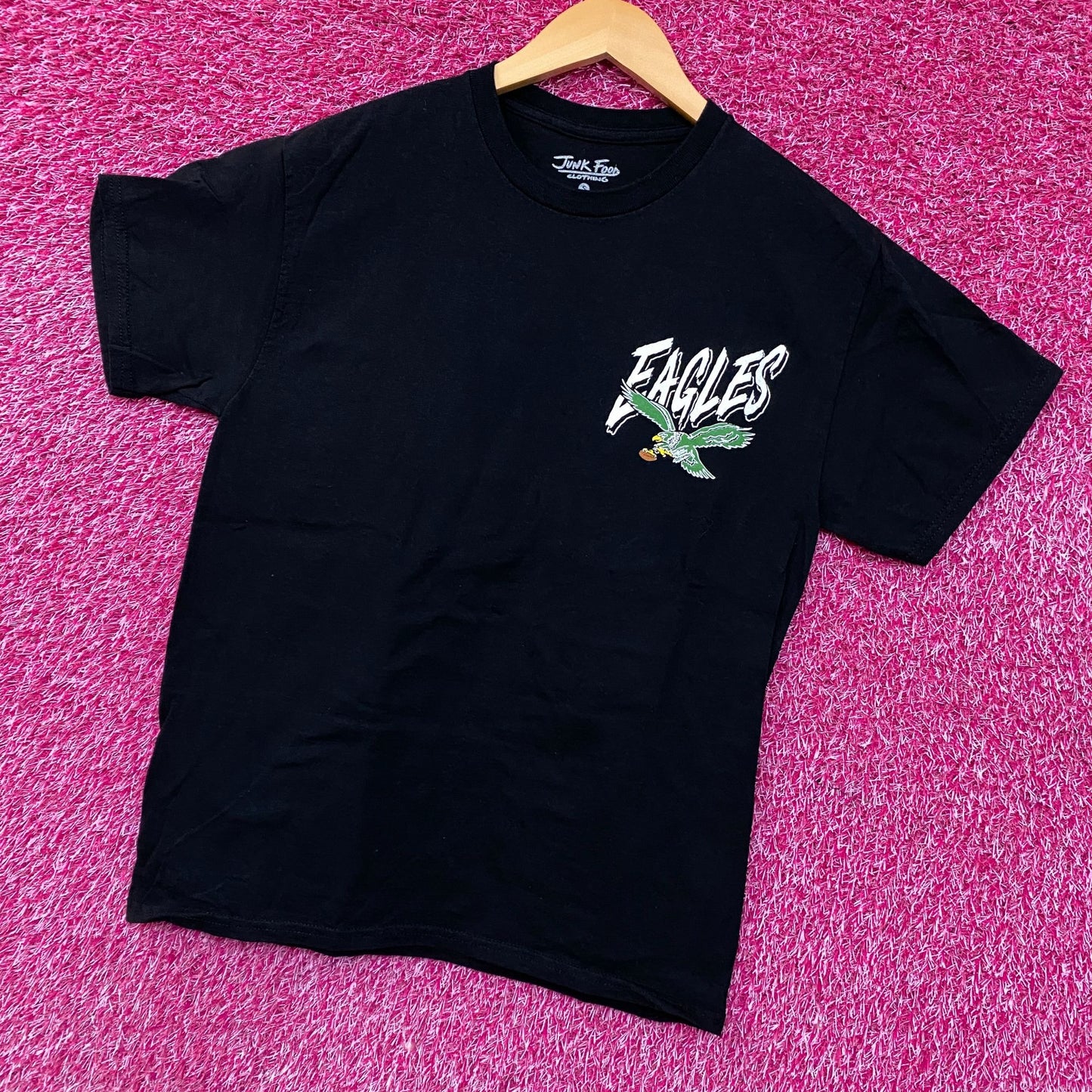 Junk Food Clothing NFL Philadelphia Eagles Icon Flea Market Tee Small