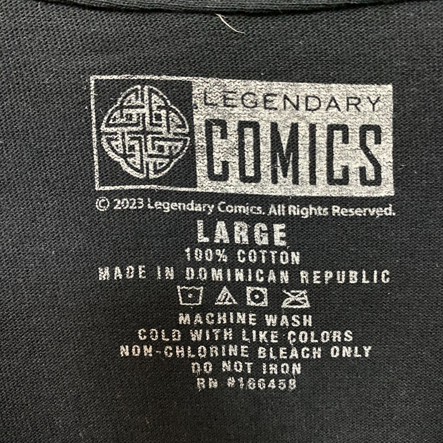 Bela Lugosi Dracula Spiders Web Graphic T-Shirt Large