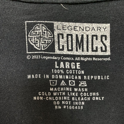 Bela Lugosi Dracula Spiders Web Graphic T-Shirt Large