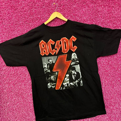 AC/DC Pwr Up Live in Concert Poster Heavy Metal Band Tee XL