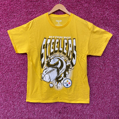 Junk Food Pittsburgh Steelers Football tshirt size Medium