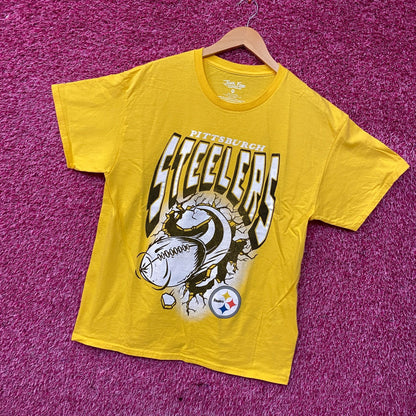 Junk Food Pittsburgh Steelers Football tshirt size Medium