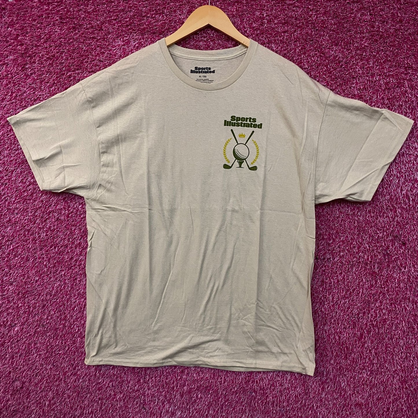 Sports Illustrated Vintage Style Golf Graphic T-Shirt XL