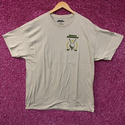 Sports Illustrated Vintage Style Golf Graphic T-Shirt XL