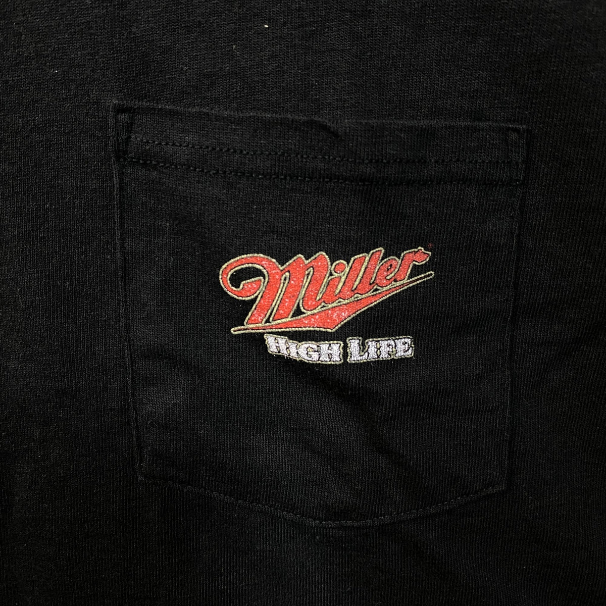 Junk Food Miller High Life Beer Logo Women's Crop Tee Medium