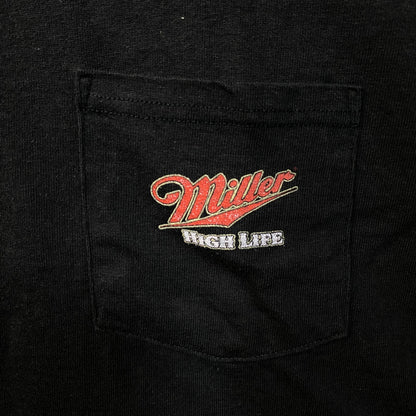 Junk Food Miller High Life Beer Logo Women's Crop Tee Medium
