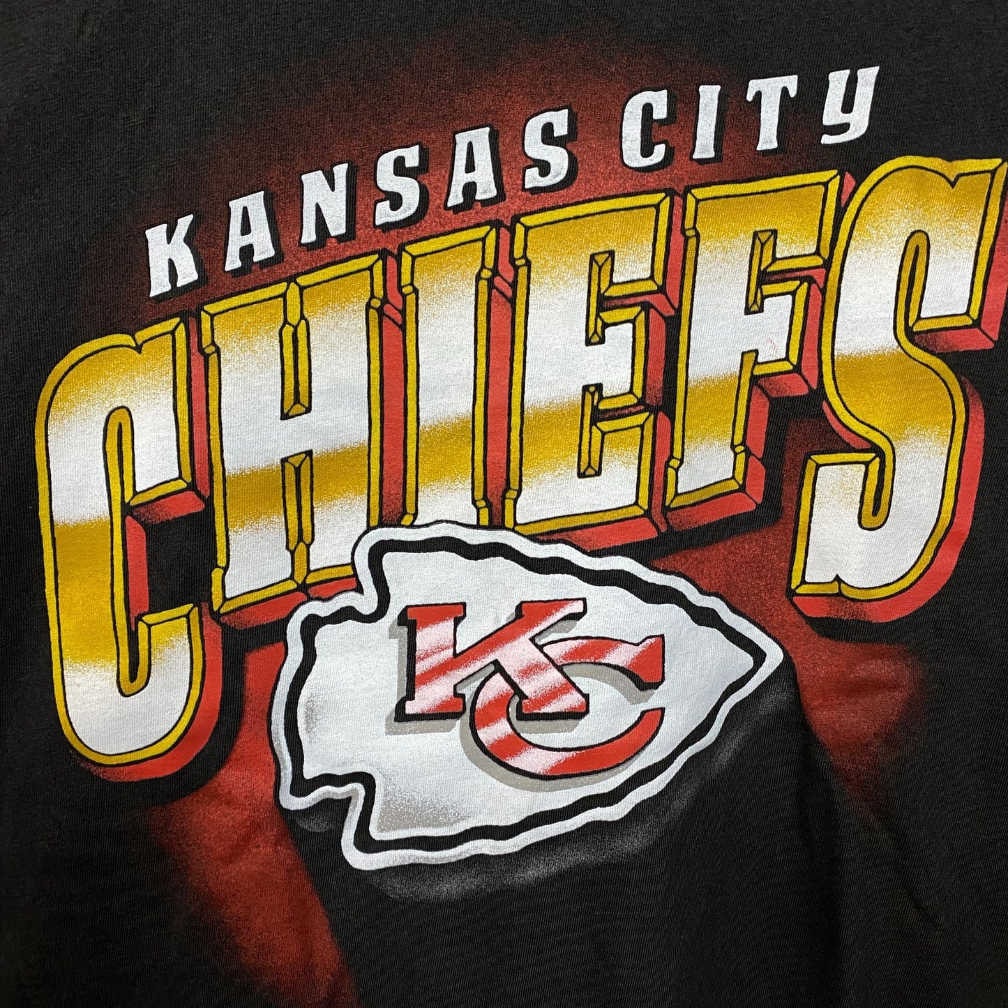 Junk Food Clothing Kansas City Chiefs Women's Graphic T-Shirt XL