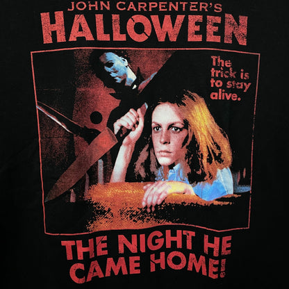 Halloween "The Night He Came Home" Horror Graphic T-Shirt 2XL