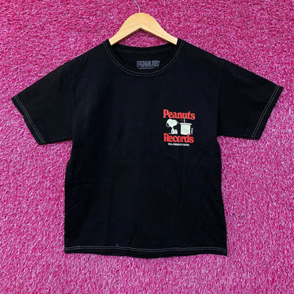 Peanuts Records Full-Frequency Sound Graphic T-Shirt Large