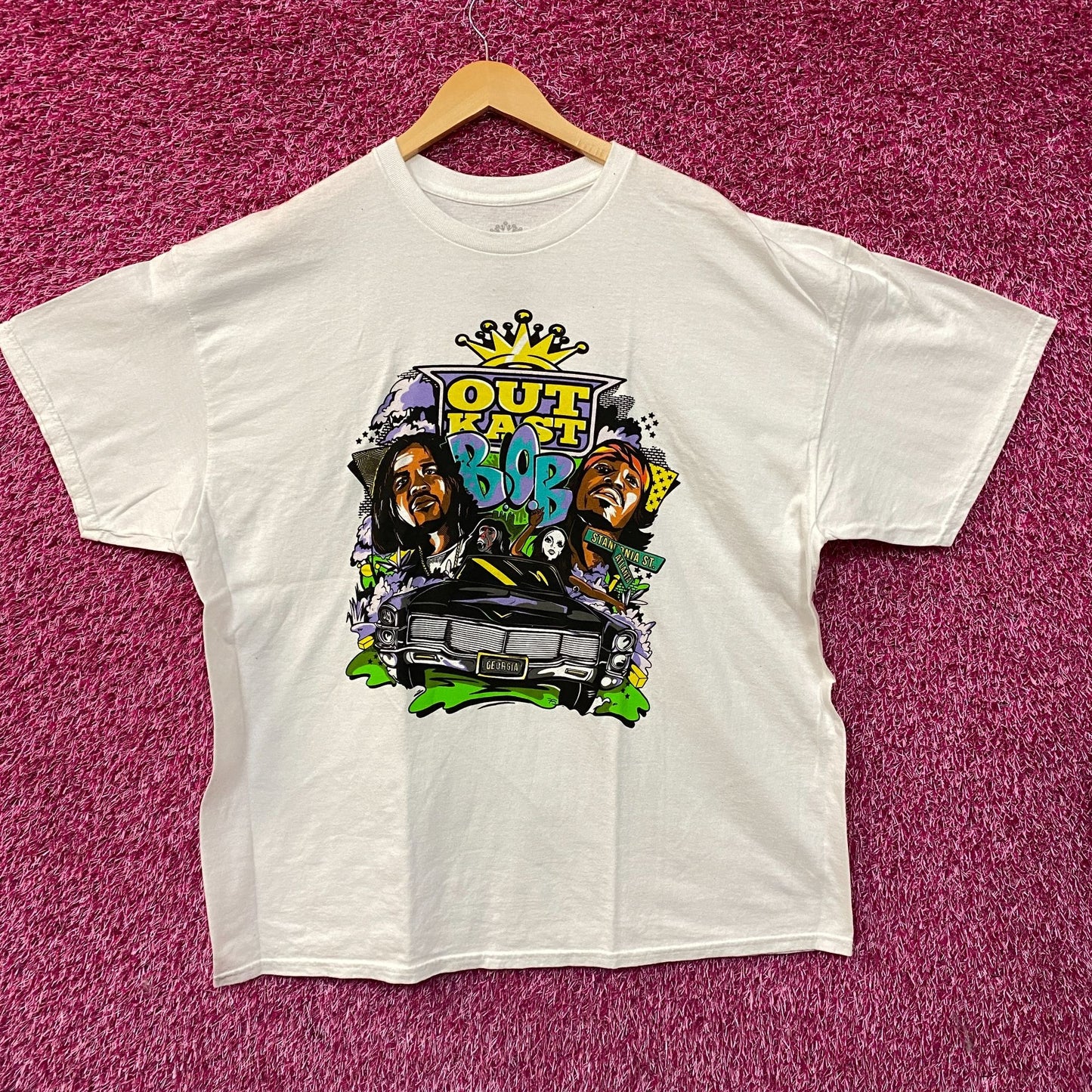 Outkast B.O.B. Big Boi & André 3000 Graphic T-Shirt XL