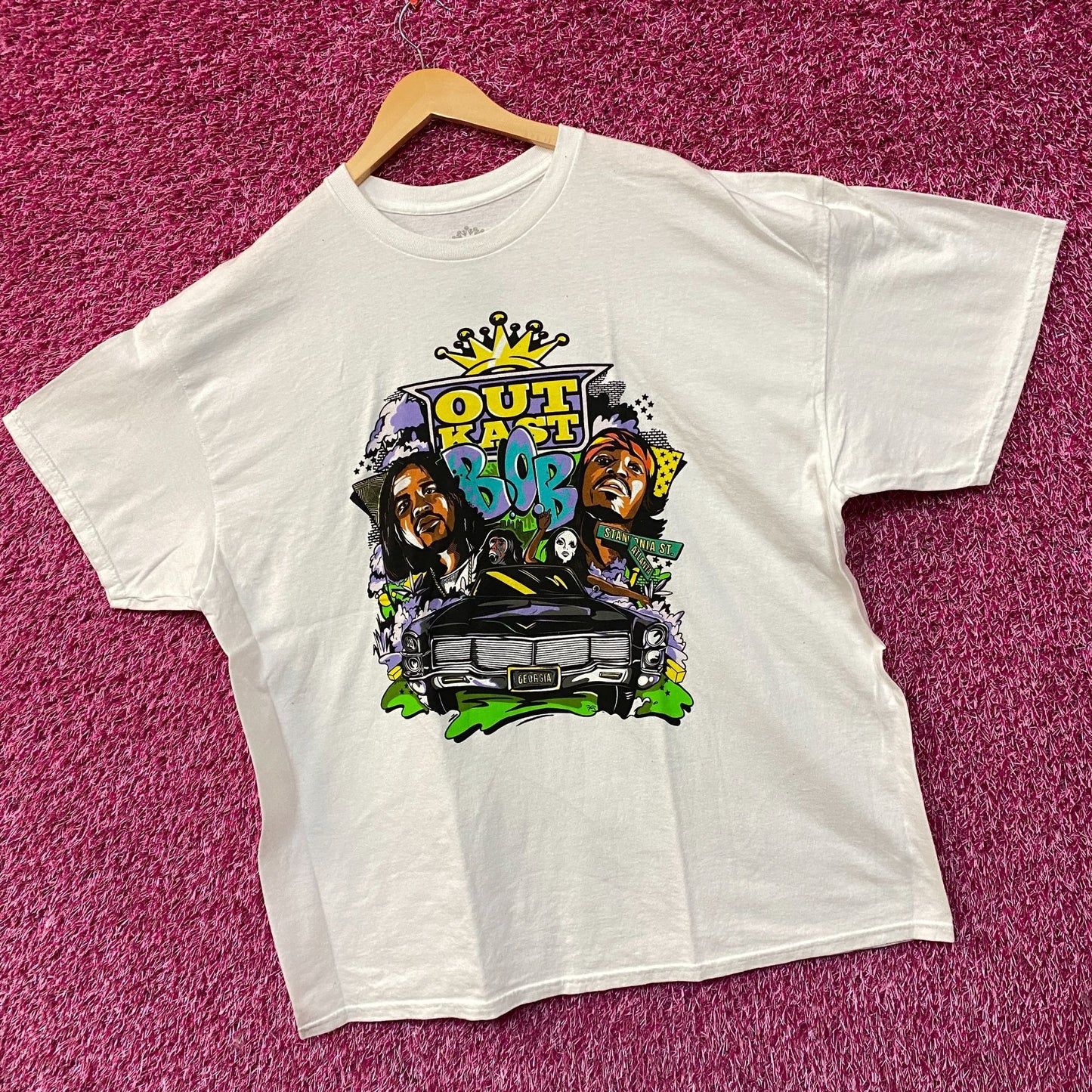Outkast B.O.B. Big Boi & André 3000 Graphic T-Shirt XL
