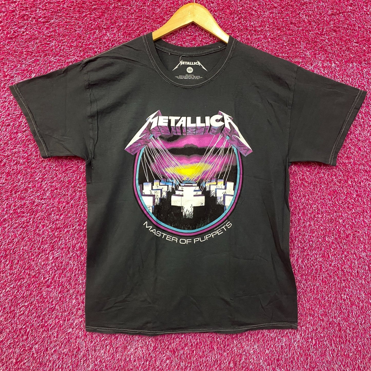 Metallica Master Of Puppets 1986 T-Shirt Medium