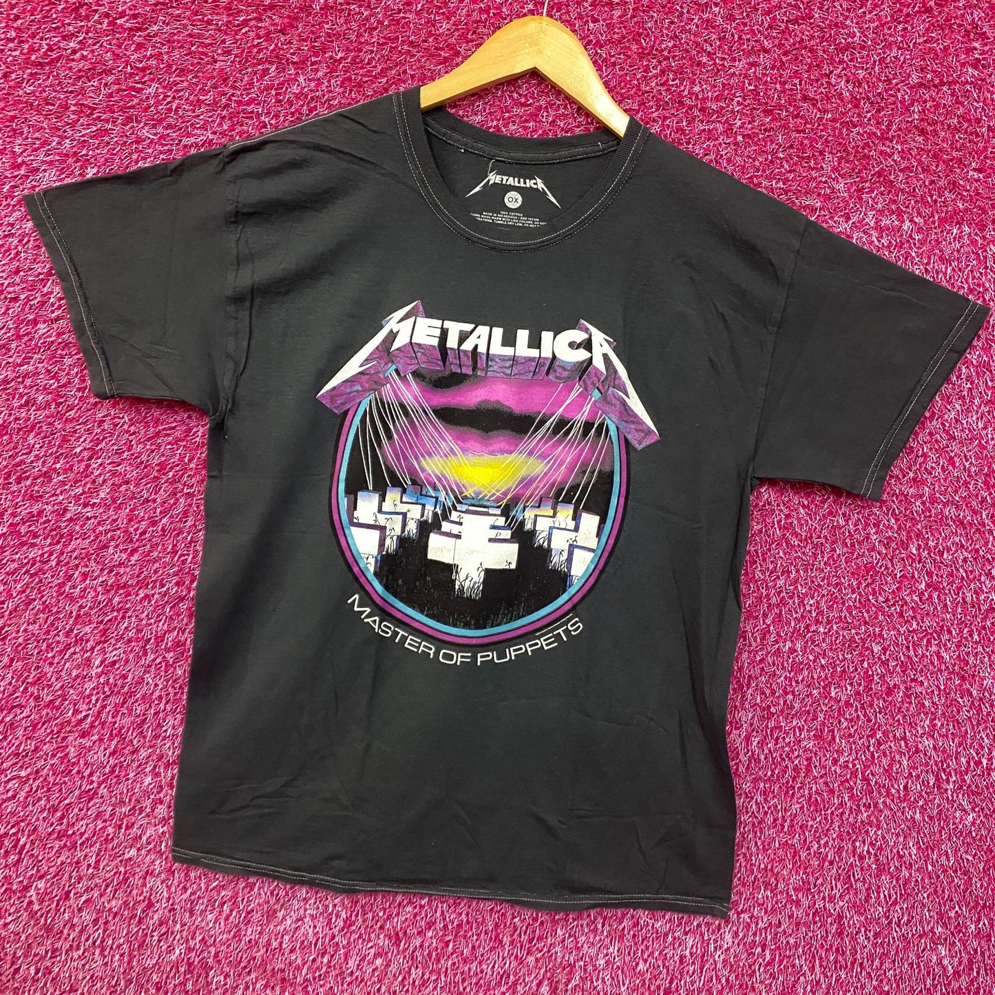 Metallica Master Of Puppets 1986 T-Shirt Medium