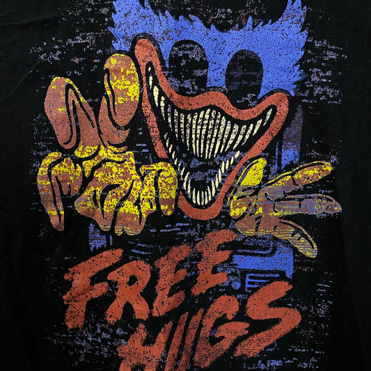 Poppy Playtime Huggy Wuggy "Free Hugs" Graphic T-Shirt Medium
