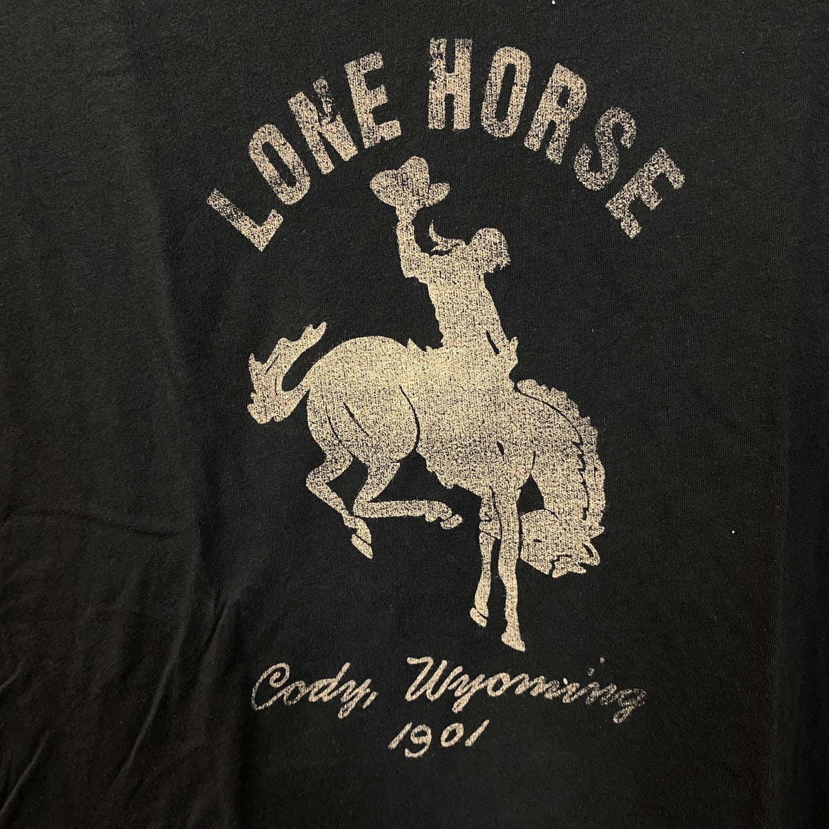 Reserve Lone Horse Cody Wyoming 1901 Graphic T-Shirt 2XL