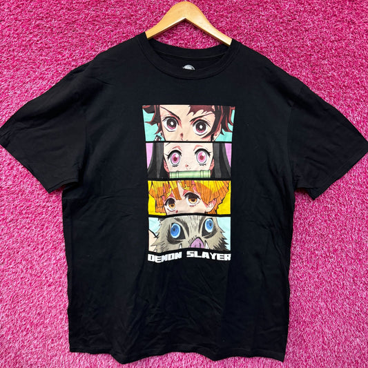 Demon Slayer Anime Eyes T-shirt size 2xl.