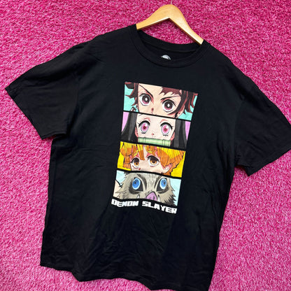 Demon Slayer Anime Eyes T-shirt size 2xl.