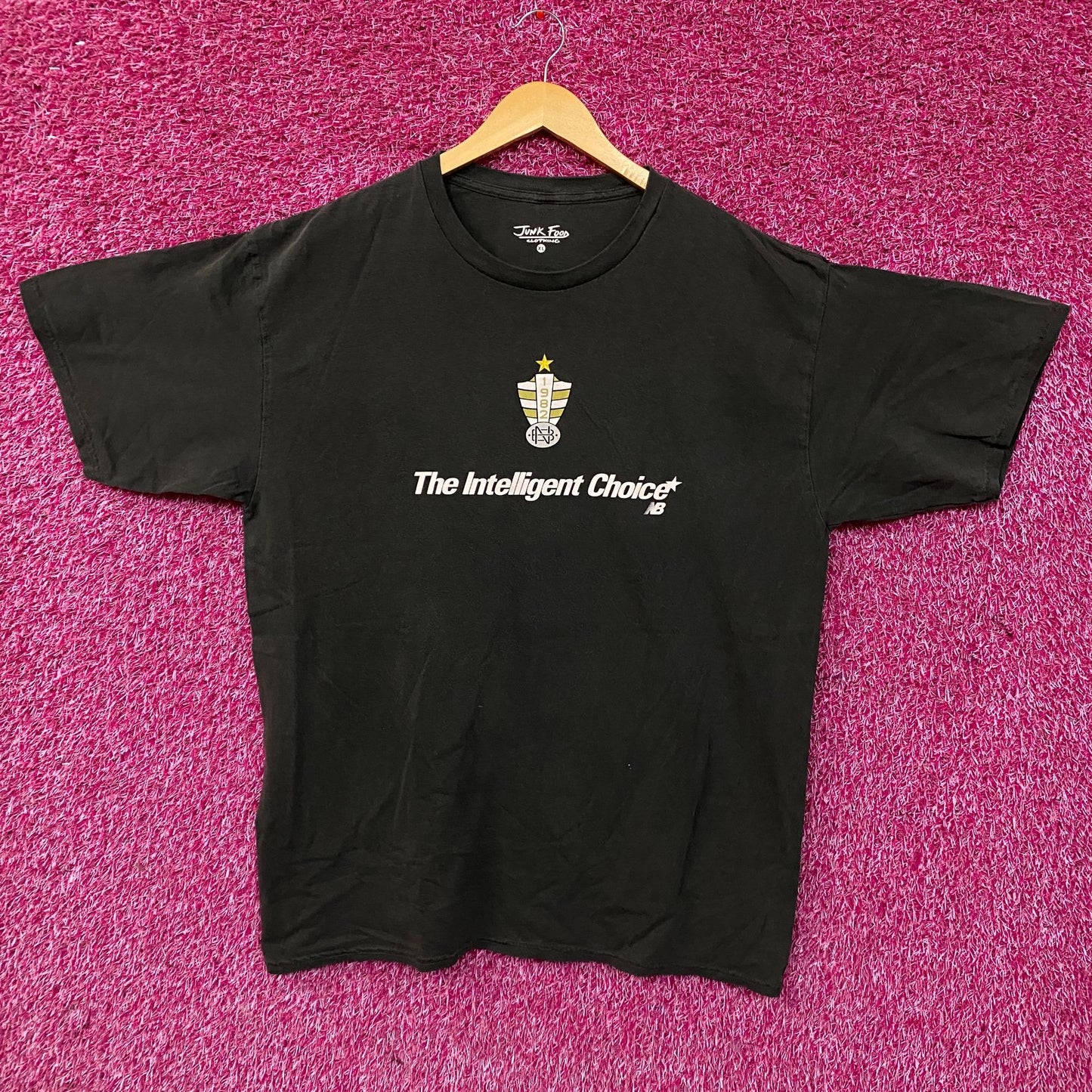 Junk Food The Intelligent Choice Graphic T-Shirt XL