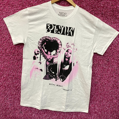 Nicki Minaj Heart Collage Pink Friday 2 T-Shirt Medium