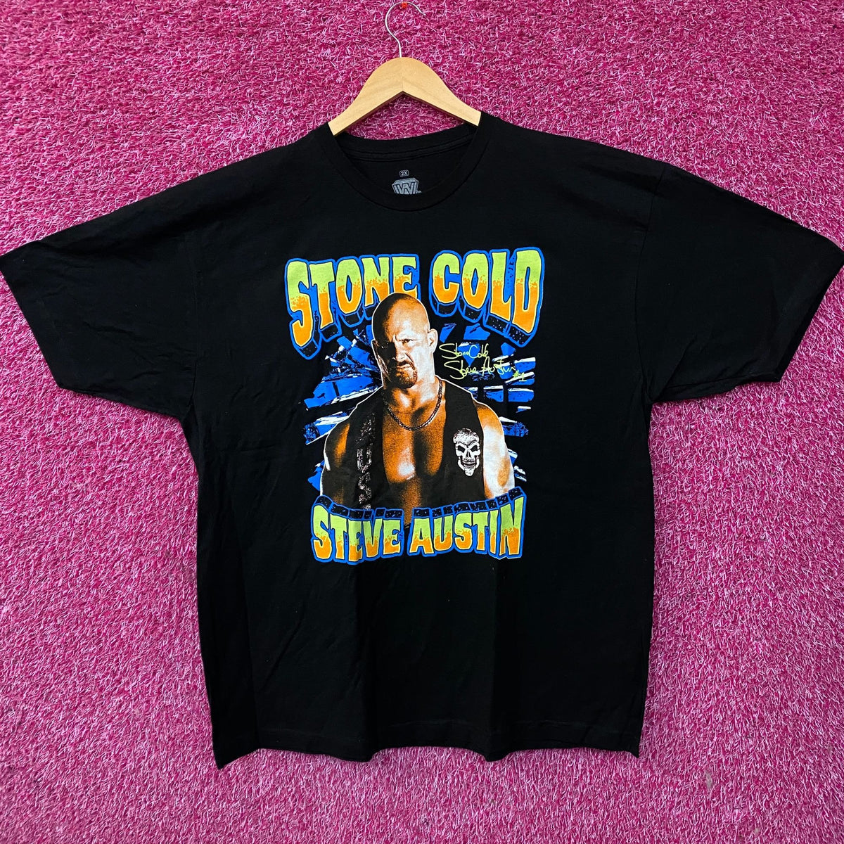 WWE Legends "Stone Cold" Steve Austin Graphic T-Shirt 2XL