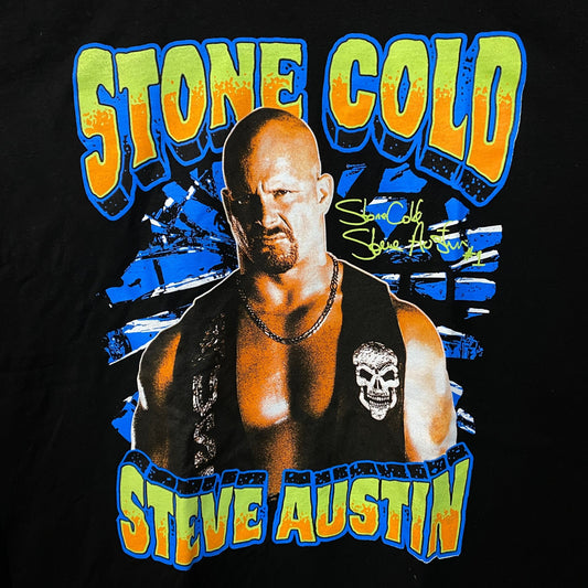 WWE Legends "Stone Cold" Steve Austin Graphic T-Shirt 2XL