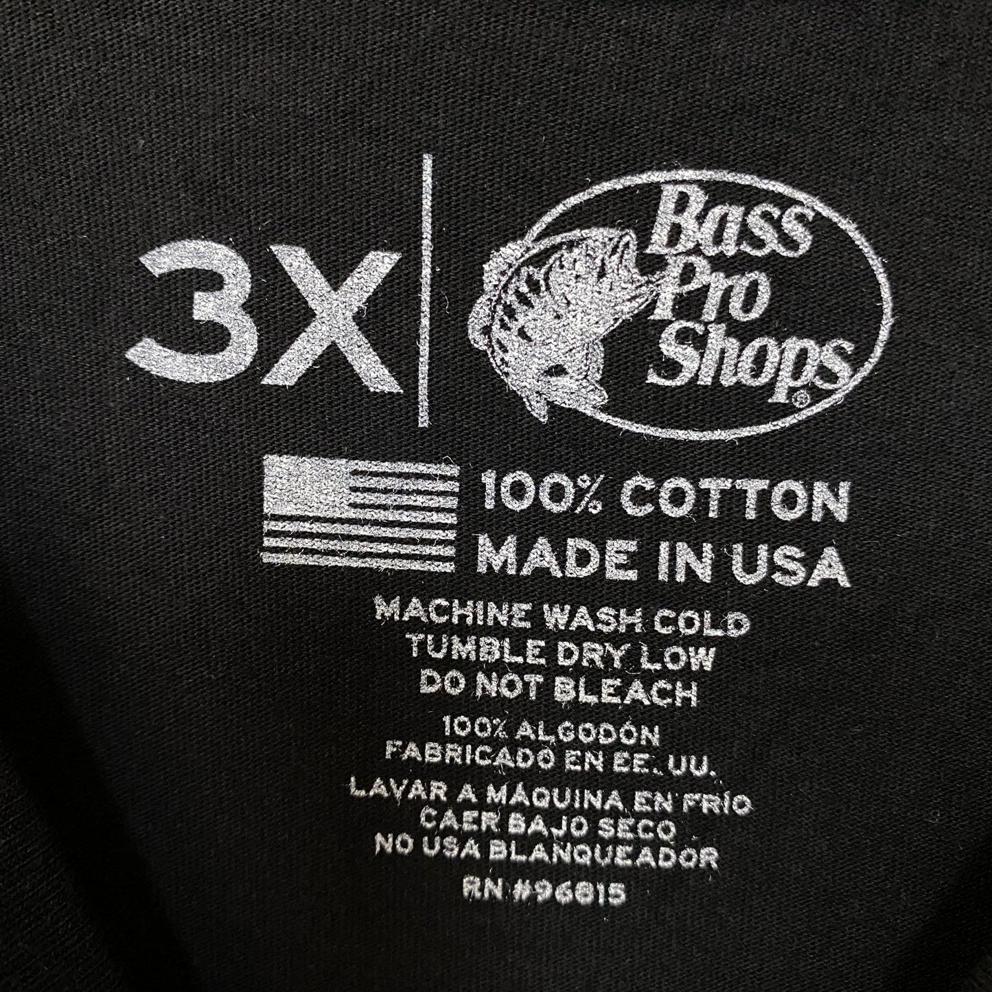Bass Pro Shops "Claws Off My Guns" Graphic T-Shirt 3XL