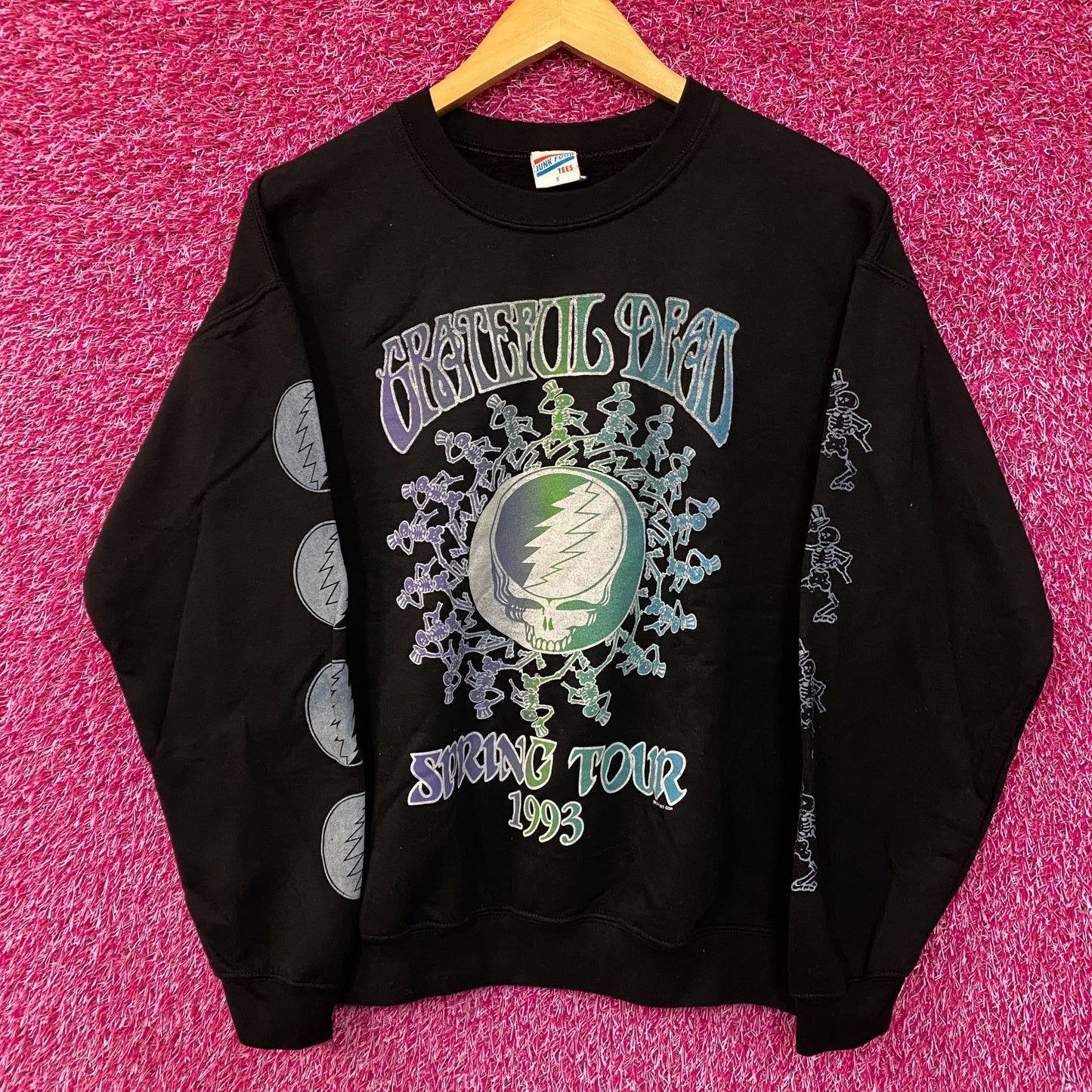 Grateful Dead Spring Tour Psychadelic Rock Crewneck sweater size Small