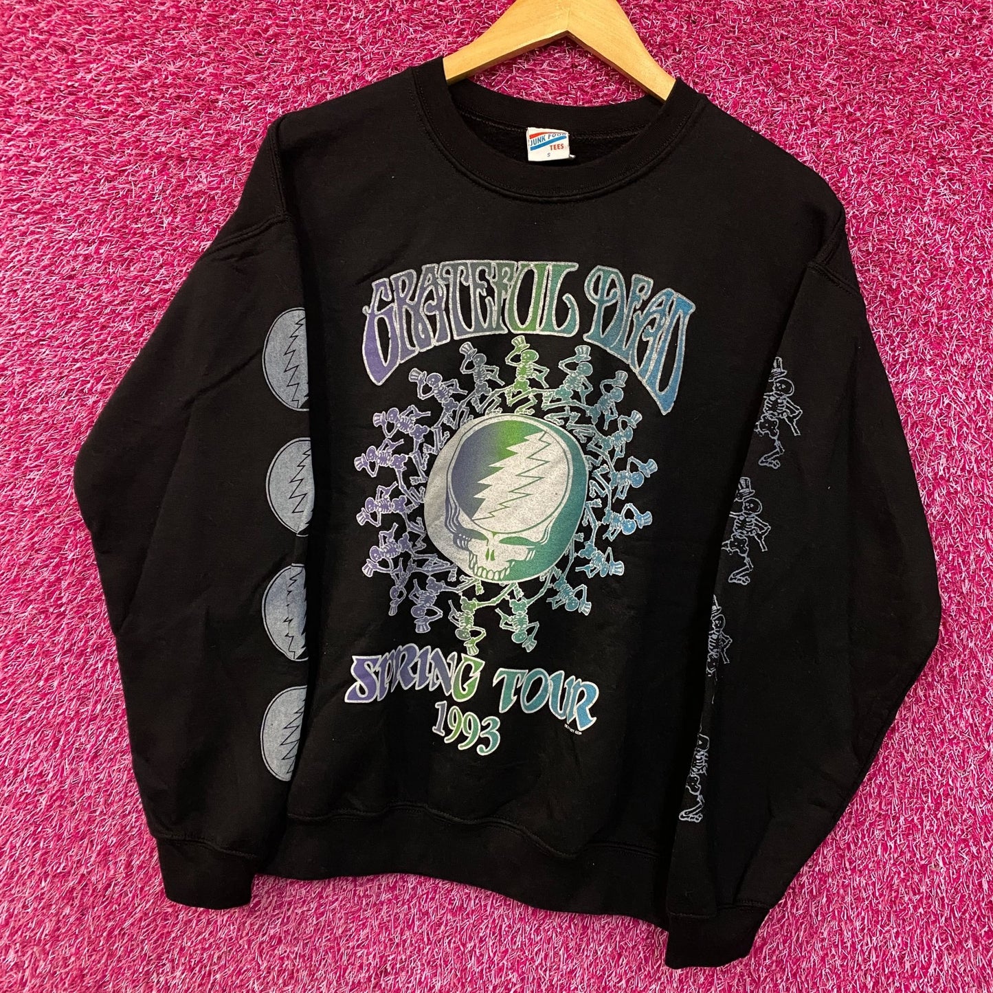 Grateful Dead Spring Tour Psychadelic Rock Crewneck sweater size Small