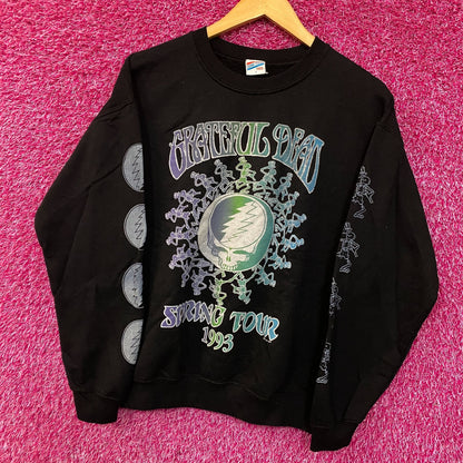 Grateful Dead Spring Tour Psychadelic Rock Crewneck sweater size Small