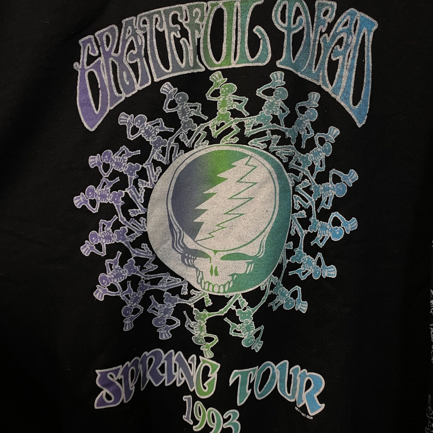 Grateful Dead Spring Tour Psychadelic Rock Crewneck sweater size Small