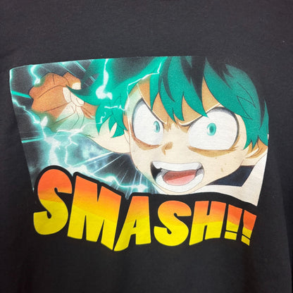 My Hero Academia/ Boku no Hero Academia - Deku / Izuku Midoriya Black Hoodie Large