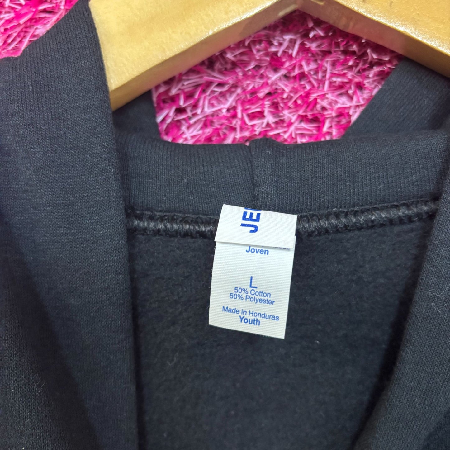 My Hero Academia/ Boku no Hero Academia - Deku / Izuku Midoriya Black Hoodie Large