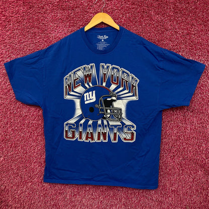 New York Giants Helmet Tshirt size XL